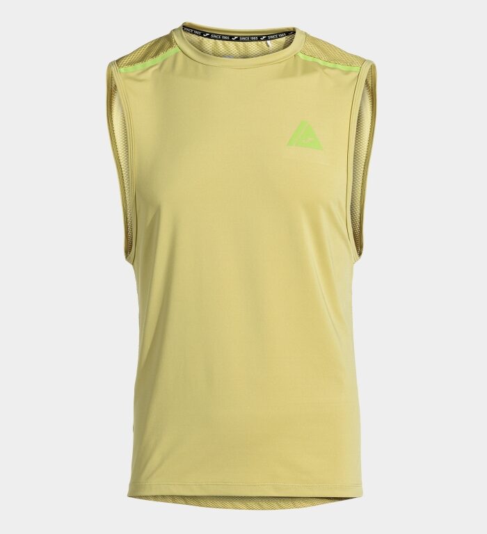 Camiseta Sin Mangas Indoor Gym Verde