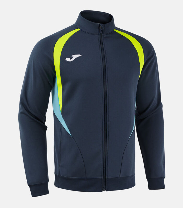 Chaqueta Championship 20 Dark Navy Amarillo Flúor