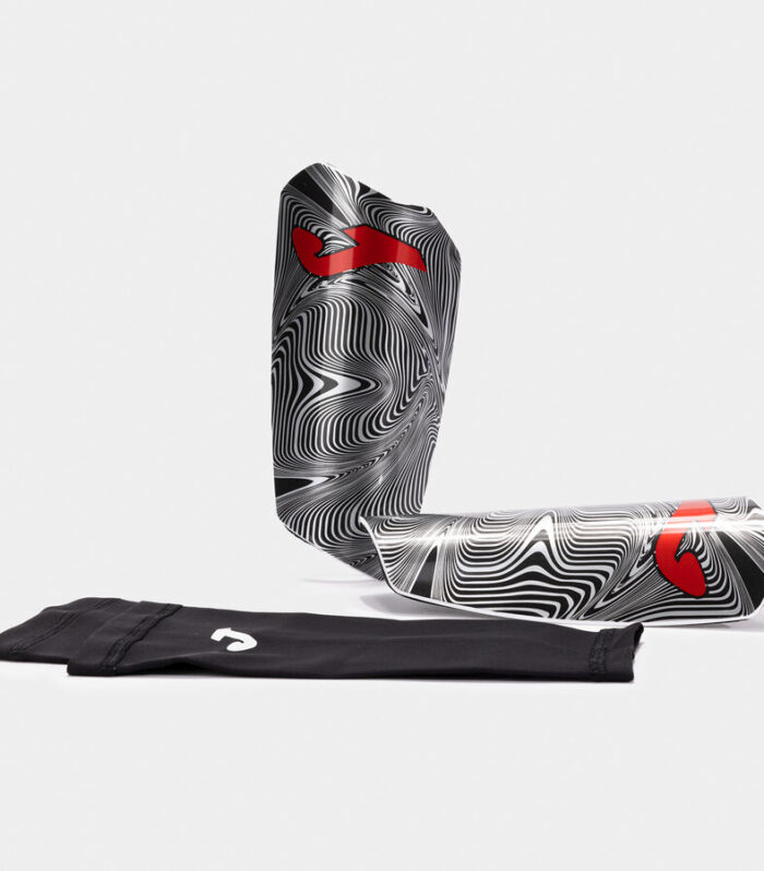 Espinilleras Spartan Gris Negro