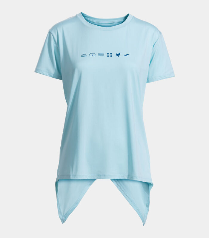 Short Sleeve Shirt Breath Blue