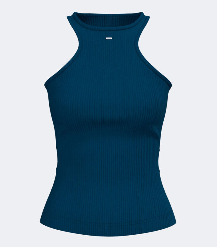 Tank Top Woman Mimetic Blue